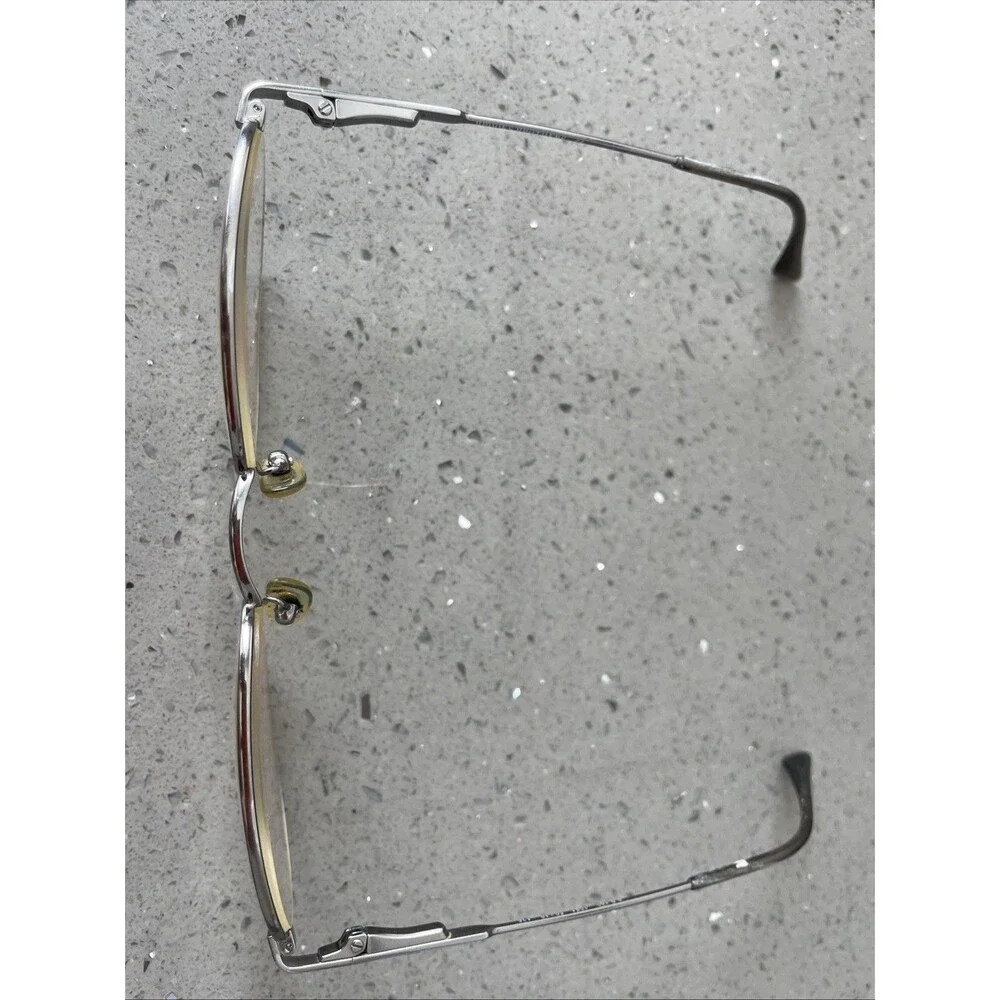 Brooks Brothers BB 189 1081 Silver Eyeglasses Frames ONLY 50-19 135 Italy Unisex